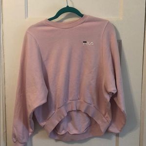 SoulCycle x Fila High/Low Sweatshirt